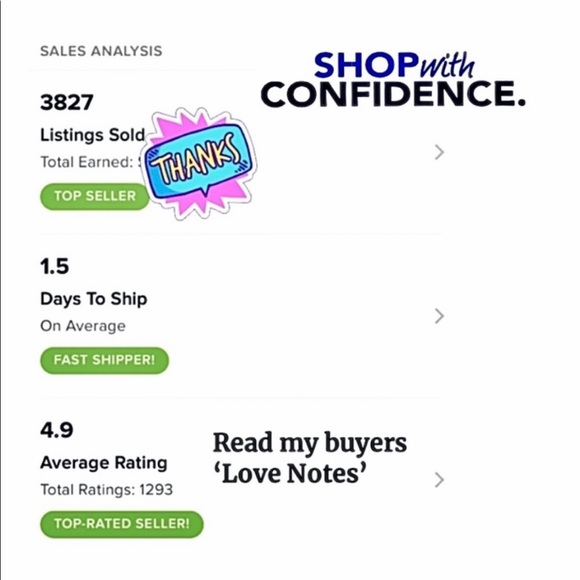 NWT Coach Tri-color Stackable Ring Set - Picture 7 of 8